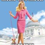 Pam Bondi | IF YOU F**K AROUND  WITH THIS DOJ; I'LL GO ON TV AND TALK ABOUT YOU | image tagged in pam bondi | made w/ Imgflip meme maker