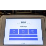 Square Tipping iPad template