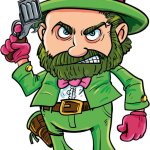 Leprechaun sixgunner