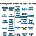 LaLa’s bingo V6 i think idk meme