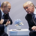 Trump Putin chat pic
