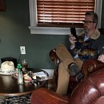 Weird guy in distillery