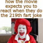 oh uh, stinky | how the movie expects you to react when they do the 219th fart joke | image tagged in gifs,funny,memes,fart | made w/ Imgflip video-to-gif maker