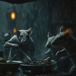 Rats cooking