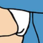 Stacy Hirano's White Underwear