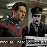 The Lighthouse Distract Kang | The Lighthouse, I need you to distract Kang. | image tagged in distract kang blank meme | made w/ Imgflip meme maker