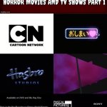 Sanrio Horror Movies and TV Shows Villains