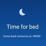 Come back never