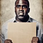 David Lammy Angry Mugshot