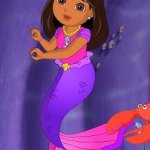 mermaid dora