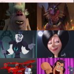 The Walt Disney Company Horror Movies and TV Shows Villains 21