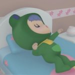 Rubi sleeping