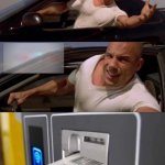 Vin Disel parking car