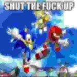 Shitty quality sonic stfu