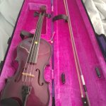 Purple violin