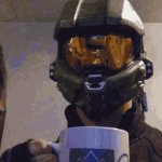 Drinking Master Chief