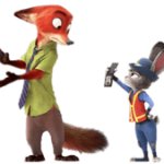 Nick Wilde and Judy Hopps