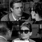 I love you