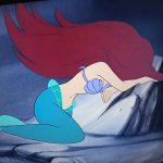 ariel crying for her life