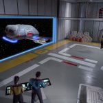 Enterprise D Shuttle Bay