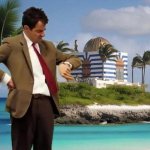 Mr Bean on Epstein Island