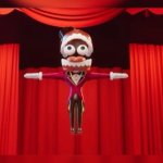Caine T-posing