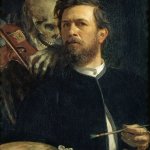 Autoretrato com Morte tocando Violino