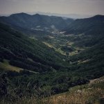 Mountains.