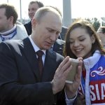 Putin showing a phone