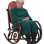 rocking chair lady