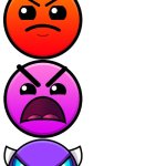 GD difficulty face becoming difficult template