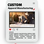 Custom Apparel Manufacturing