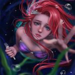 ariel's iconic pose