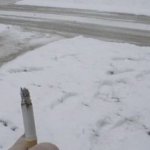 Snow.