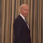 Biden look back GIF Template
