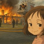 Ghibili Disaster girl