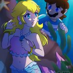 underwater beauty