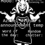 Azriel_WithaZ's announcement temp