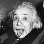 Einstein tounge