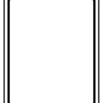 white sign template template