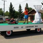 Lawnmower man parade