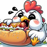chicken hawk get'n hungryyy
