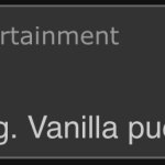 It’s Pudding. Vanilla Pudding.
