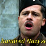 One hundred Nazi scalps