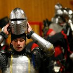 doffing armor