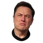 Elon Musk weird face