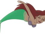 ariel diving