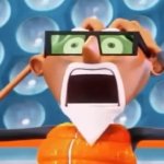 Screaming orange vest guy