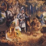 Théoden and the Drúedain