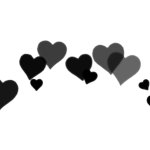 black heart crown